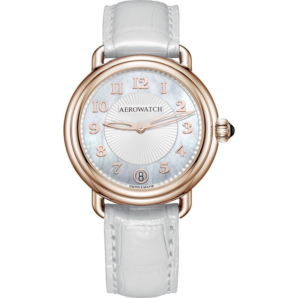 Aerowatch 1942 42960-RO20 1942 Lady Q Horloge