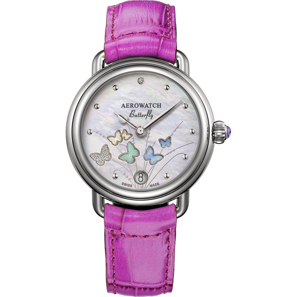 Aerowatch 1942 44960-AA05 1942 - Butterfly Horloge