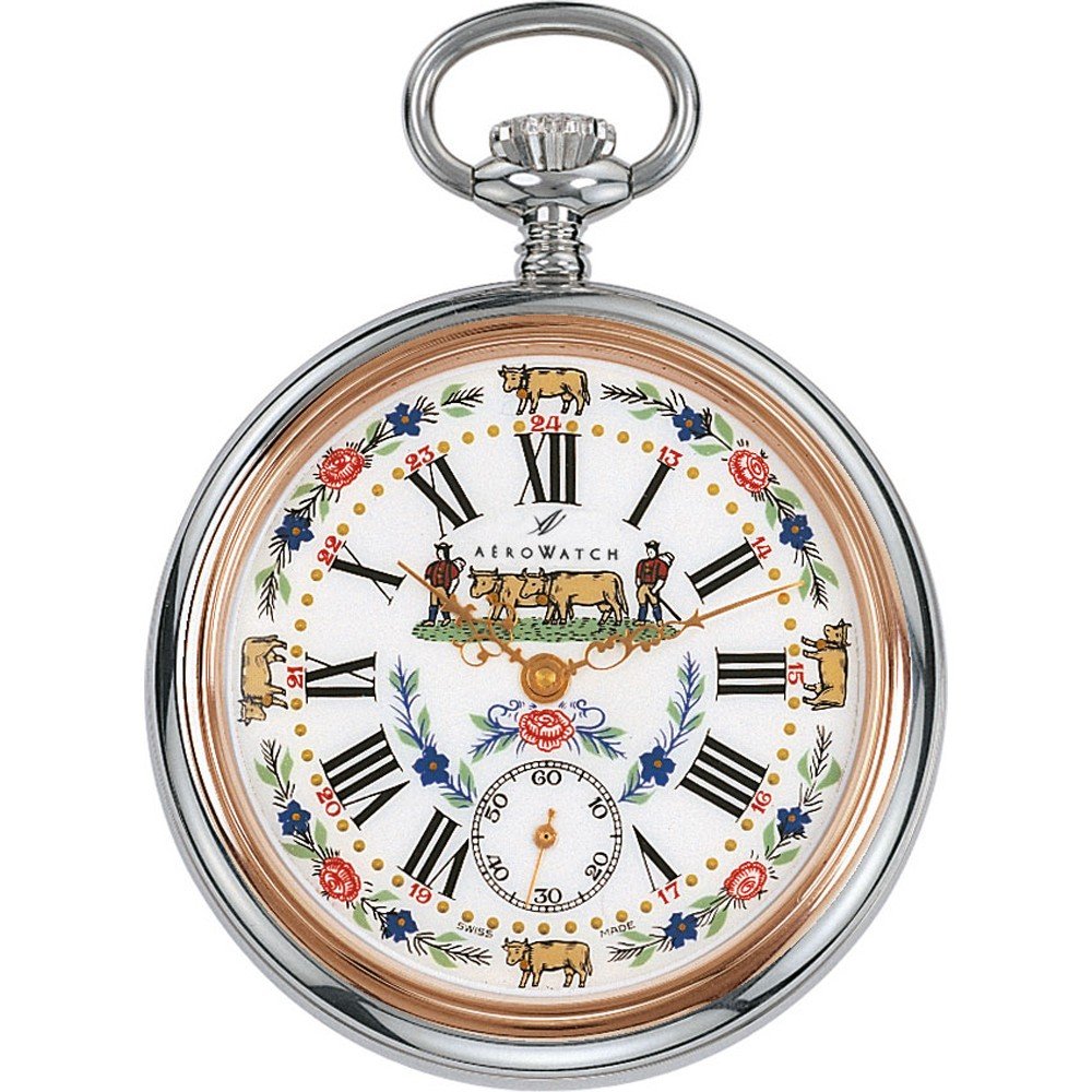 Aerowatch Pocket watches 50618-NI01 Lépines - Belle Époque Zakhorloges