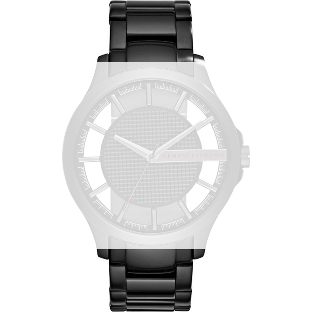 armani exchange watches transparent