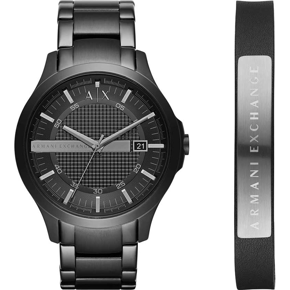 armani exchange watch gift set