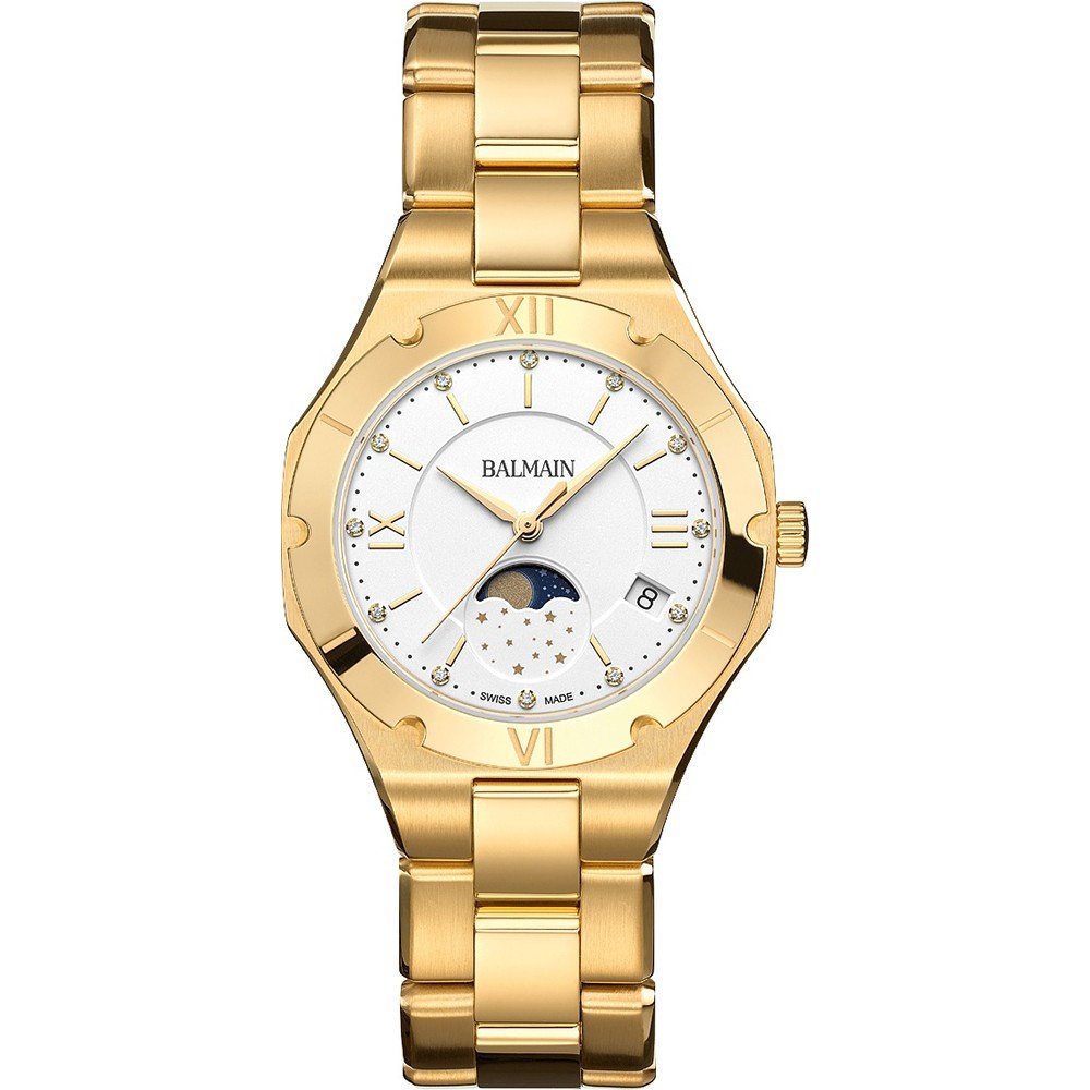 Balmain Be B4590.33.22 Be Balmain Moonphase Horloge