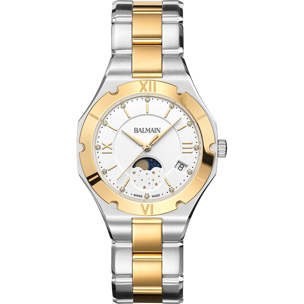 Balmain Be B4592.39.22 Be Balmain Moonphase Horloge