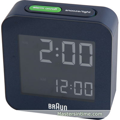 Braun BNC008BLBL Digital Alarm Clock Klok