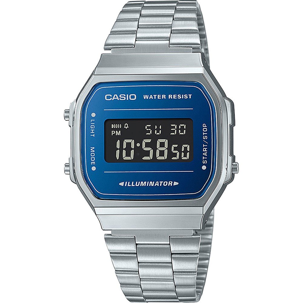 Casio Vintage A168WEM-2BEF Vintage Space Colors Horloge