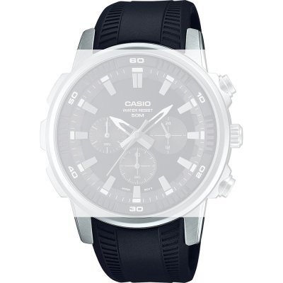 Casio 10638325 Analog Chrono Horlogeband