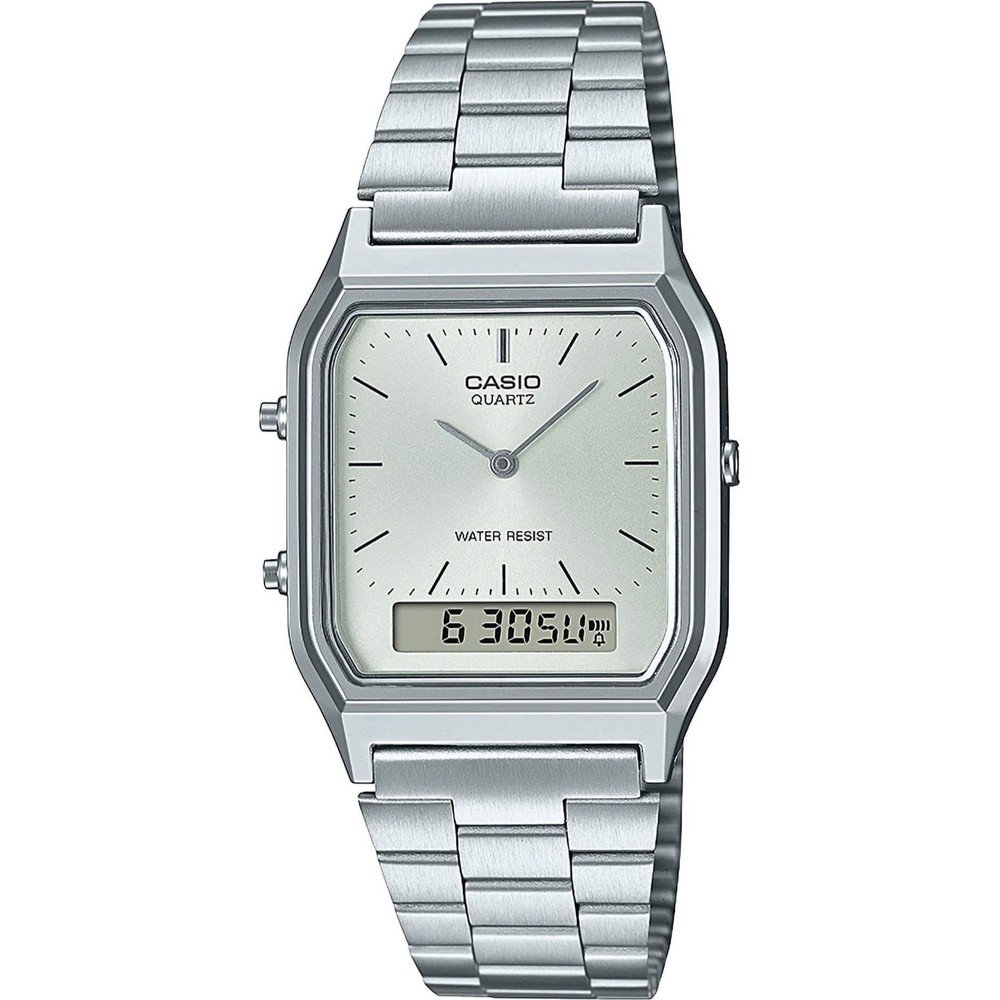 Casio Vintage AQ-230A-7AMQYES Vintage Edgy Horloge