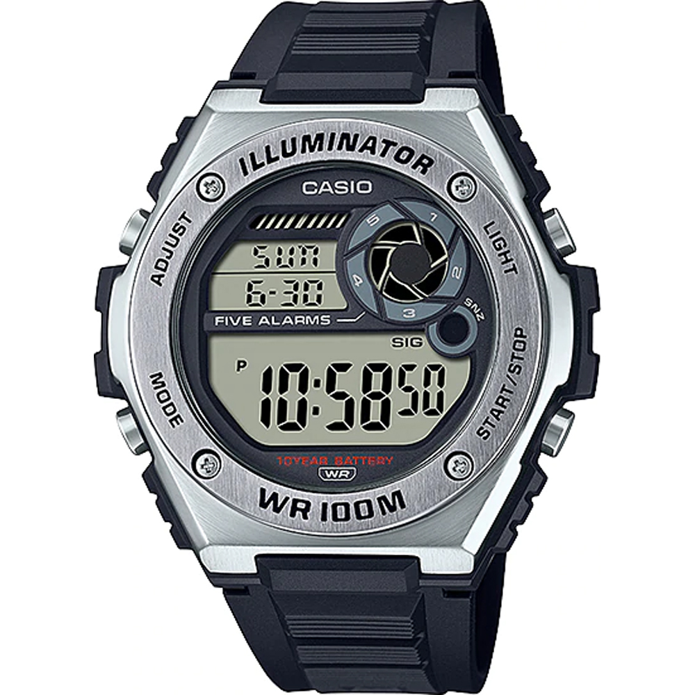 Ambacht sympathie Ontevreden Casio Collection MWD-100H-1AVEF Digital Youth horloge • EAN: 4549526273308  • Horloge.nl