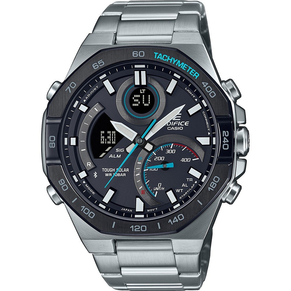 Casio Edifice Bluetooth ECB-950DB-1AEF Solar LCD Horloge