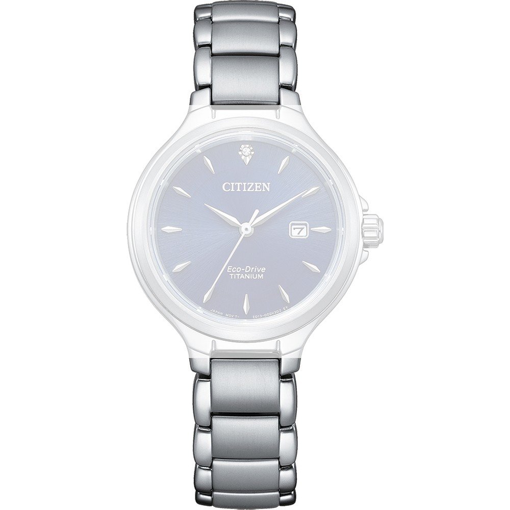 Citizen 59-000TS-02 Super Titanium Ladies Horlogeband