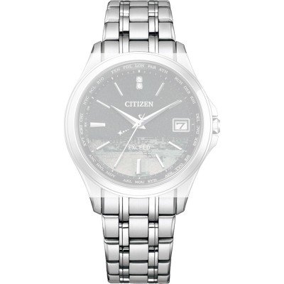 Citizen 59-T01316 Exceed Good Couple Day Horlogeband