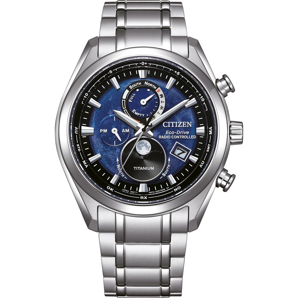 Citizen Super Titanium BY1010-81L Tsuki-yomi Horloge