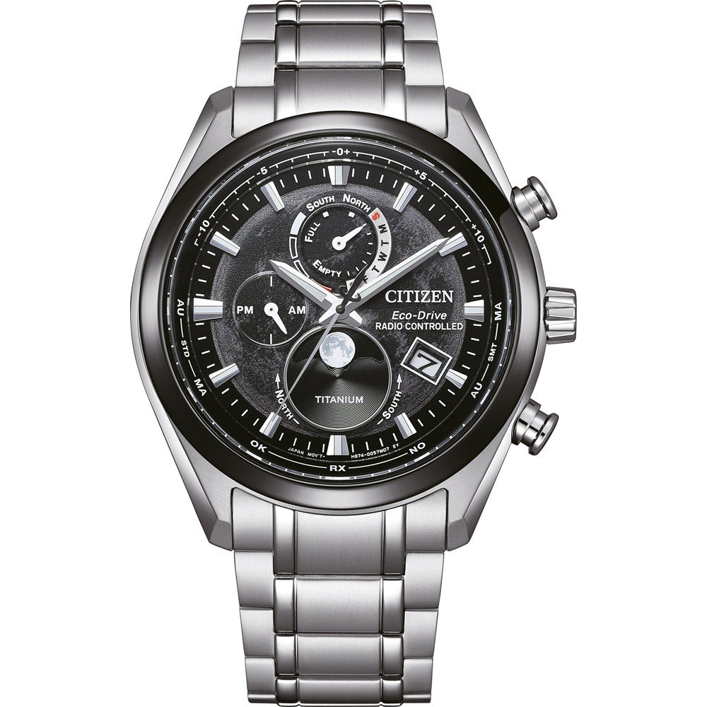 Citizen Super Titanium BY1018-80E Tsuki-yomi Horloge