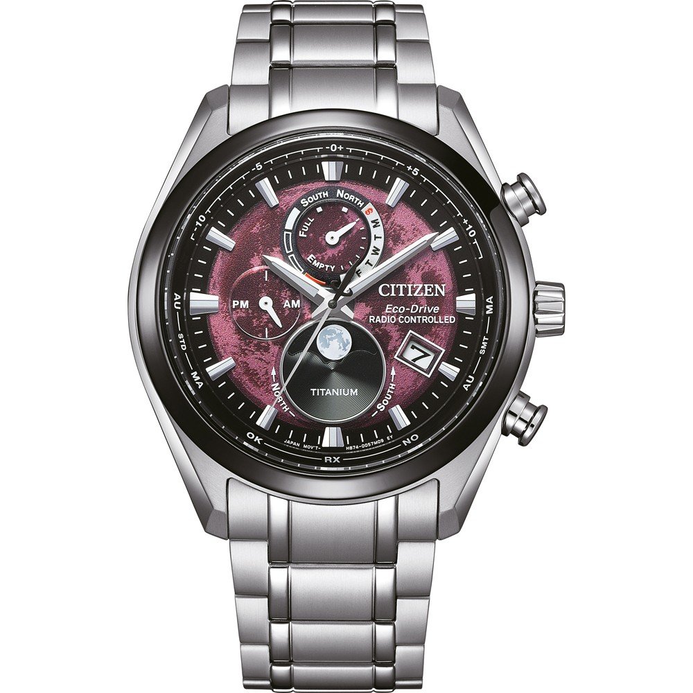 Citizen Super Titanium BY1018-80X Tsuki-yomi Horloge