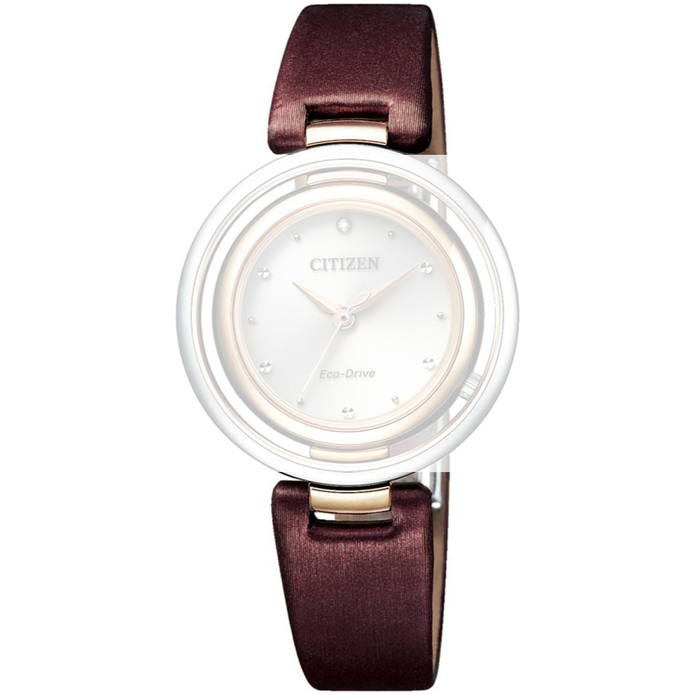 Citizen Straps 59-R50345 L-Round collection Horlogeband