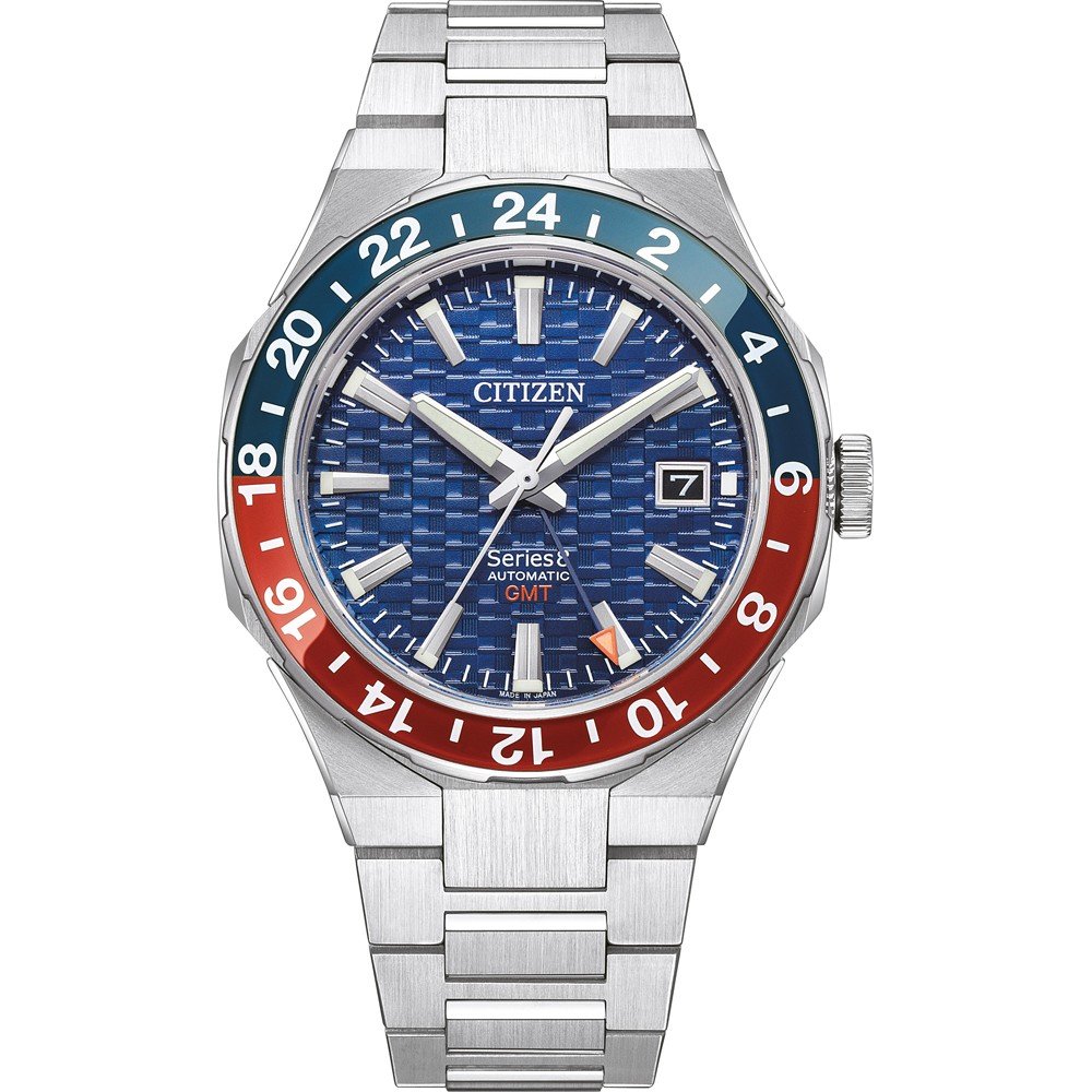 Citizen Automatic NB6030-59L Series 8 GMT Horloge