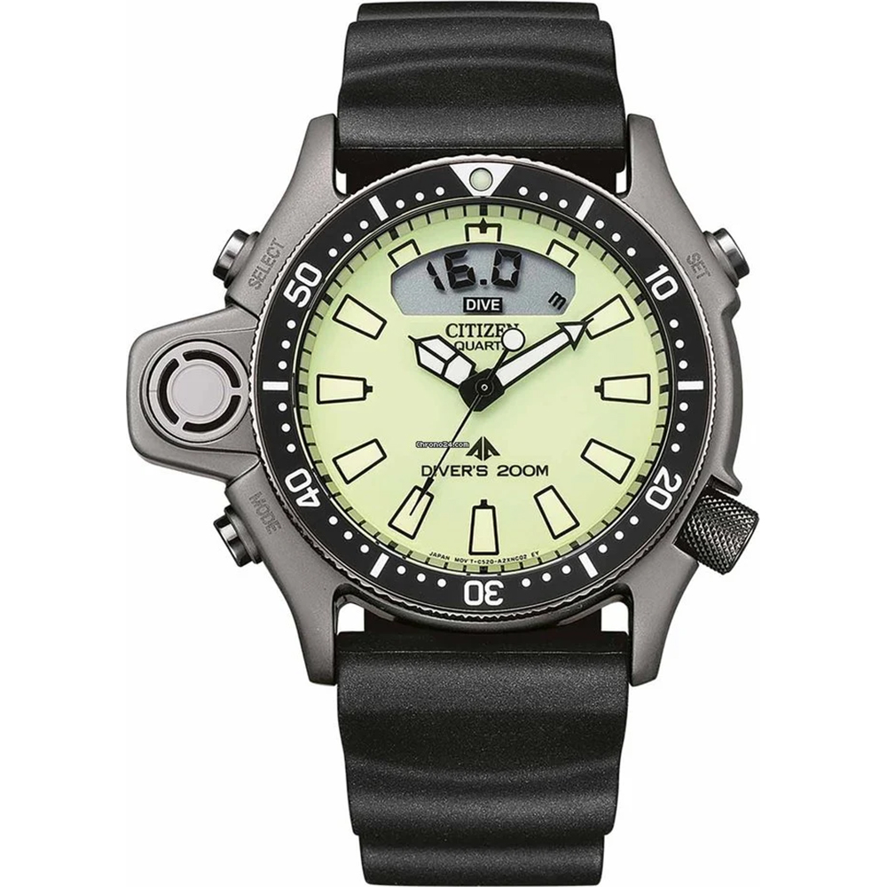 Pidgin Andrew Halliday Seizoen Citizen Marine JP2007-17W Promaster Aqualand Horloge • EAN: 4974374330048 •  Horloge.nl