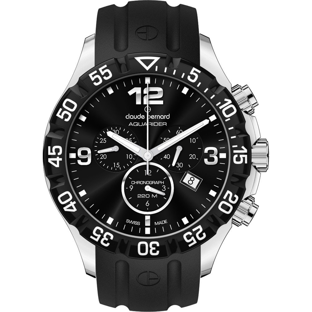 Claude Bernard 10201-3-NIN Aquarider Horloge