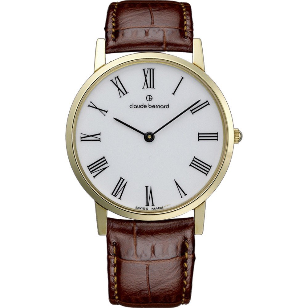 Claude Bernard 20060-37J-BR Slim Line Horloge