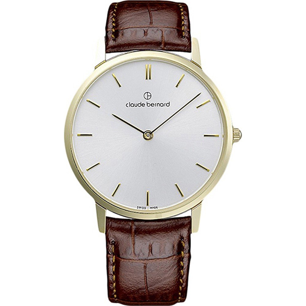 Claude Bernard 20206-37J-AID Slim Line Horloge