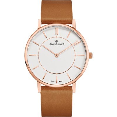 Claude Bernard 20219-37RC-AIRR Slim Line Horloge