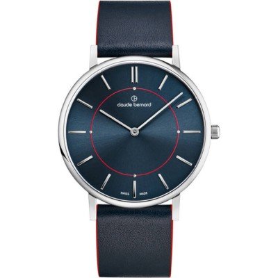 Claude Bernard 20219-3C-BUINRO Slim Line Horloge