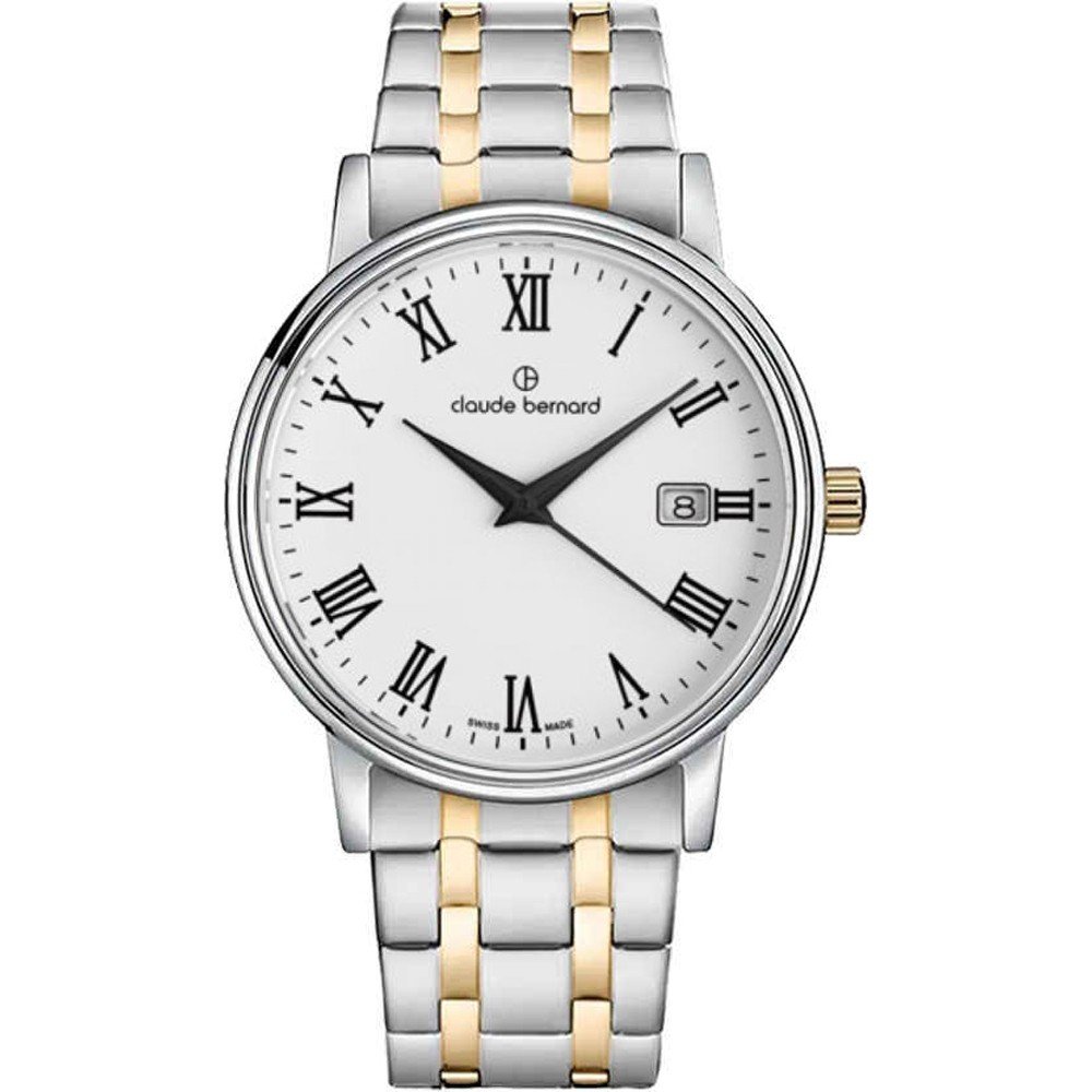 Claude Bernard 54005-357JM-BR Classic Horloge