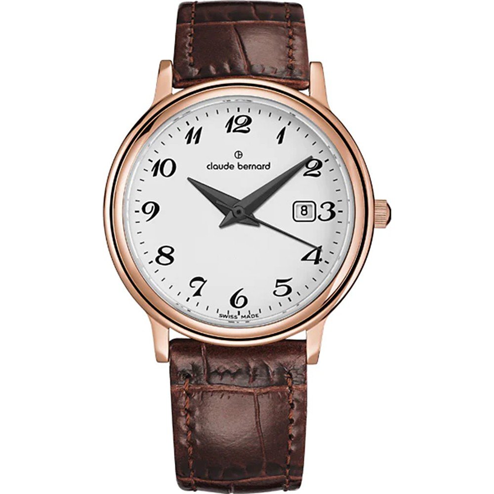 Claude Bernard 54005-37R-BB Classic Horloge