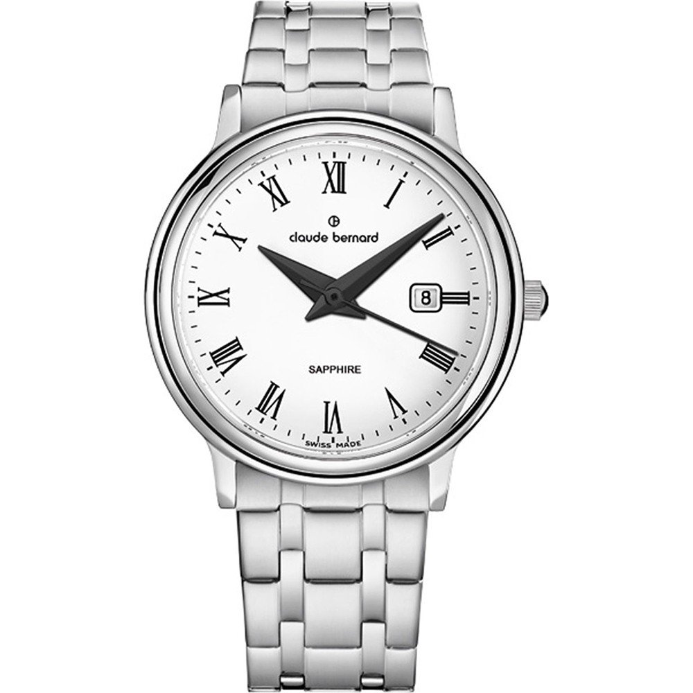 Claude Bernard 54005-3M-BR Classic Horloge