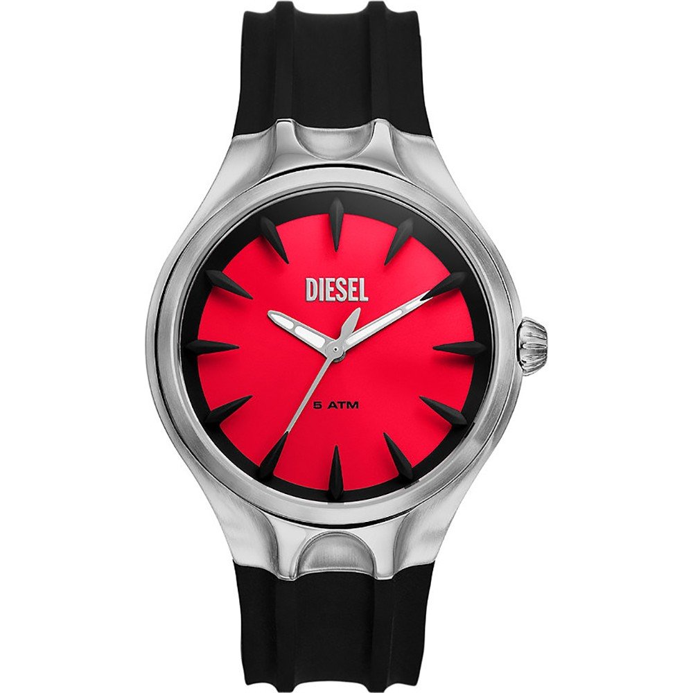 Diesel discount horloge rood