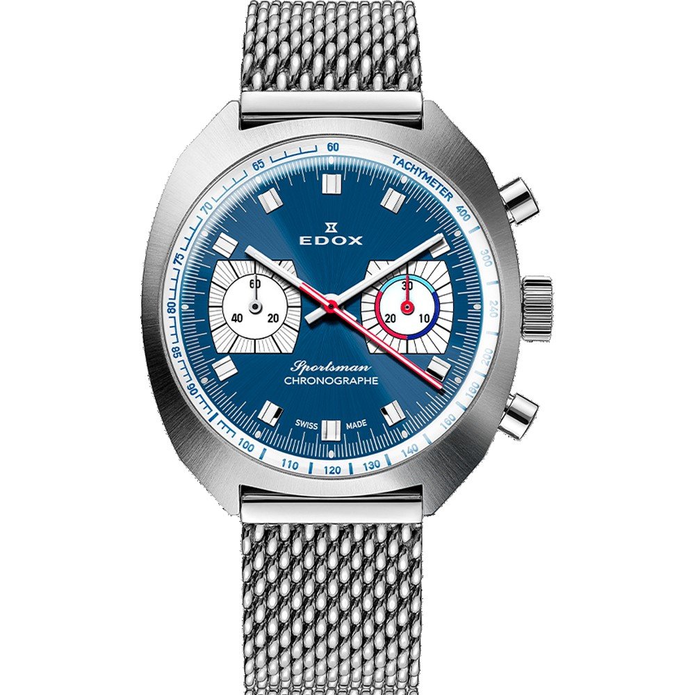 Edox Sportsman 08202-3BU-BUIN Sportman Horloge