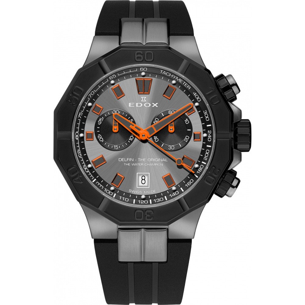 Edox Delfin 10113-37GNCA-GNO Delfin The Original Horloge