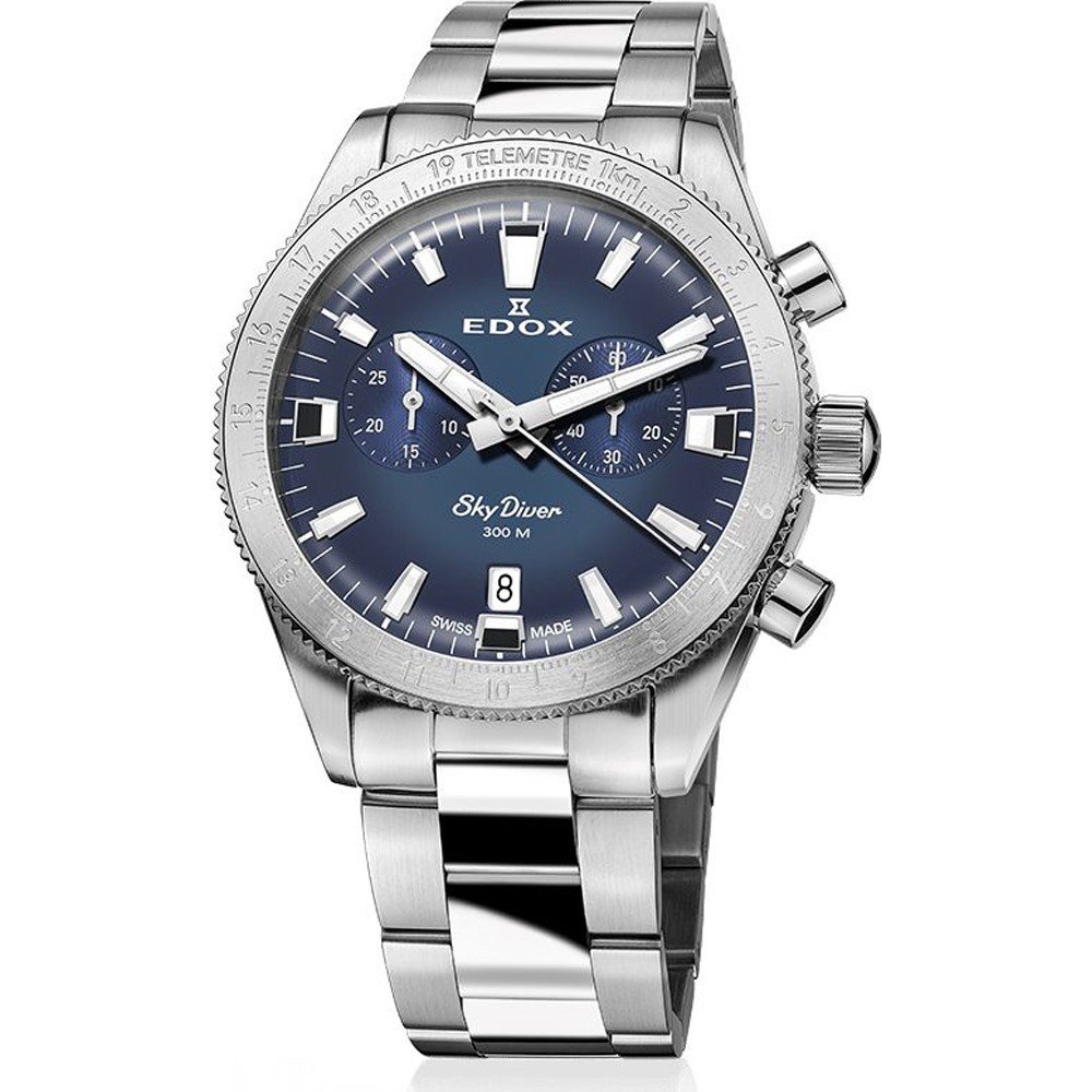 Edox Skydiver 10116-3-BUIDN Horloge