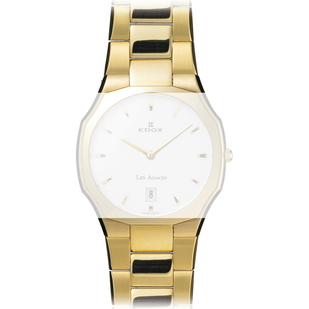 Edox A27010-37J-AID Les Agaces Horlogeband
