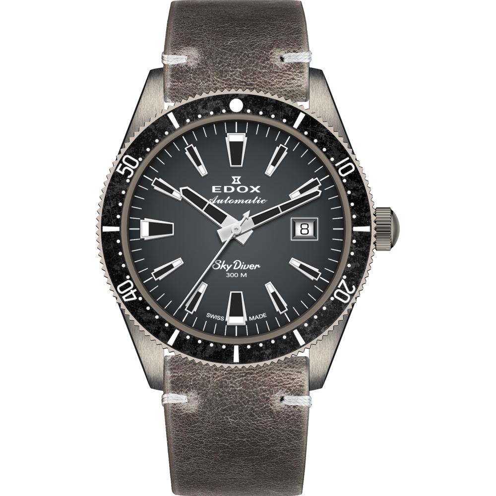 Edox Skydiver 80126-3VIN-GDN Horloge