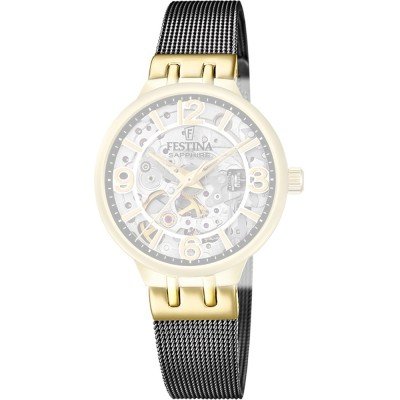 Festina BA04542 Automatic skeleton Horlogeband