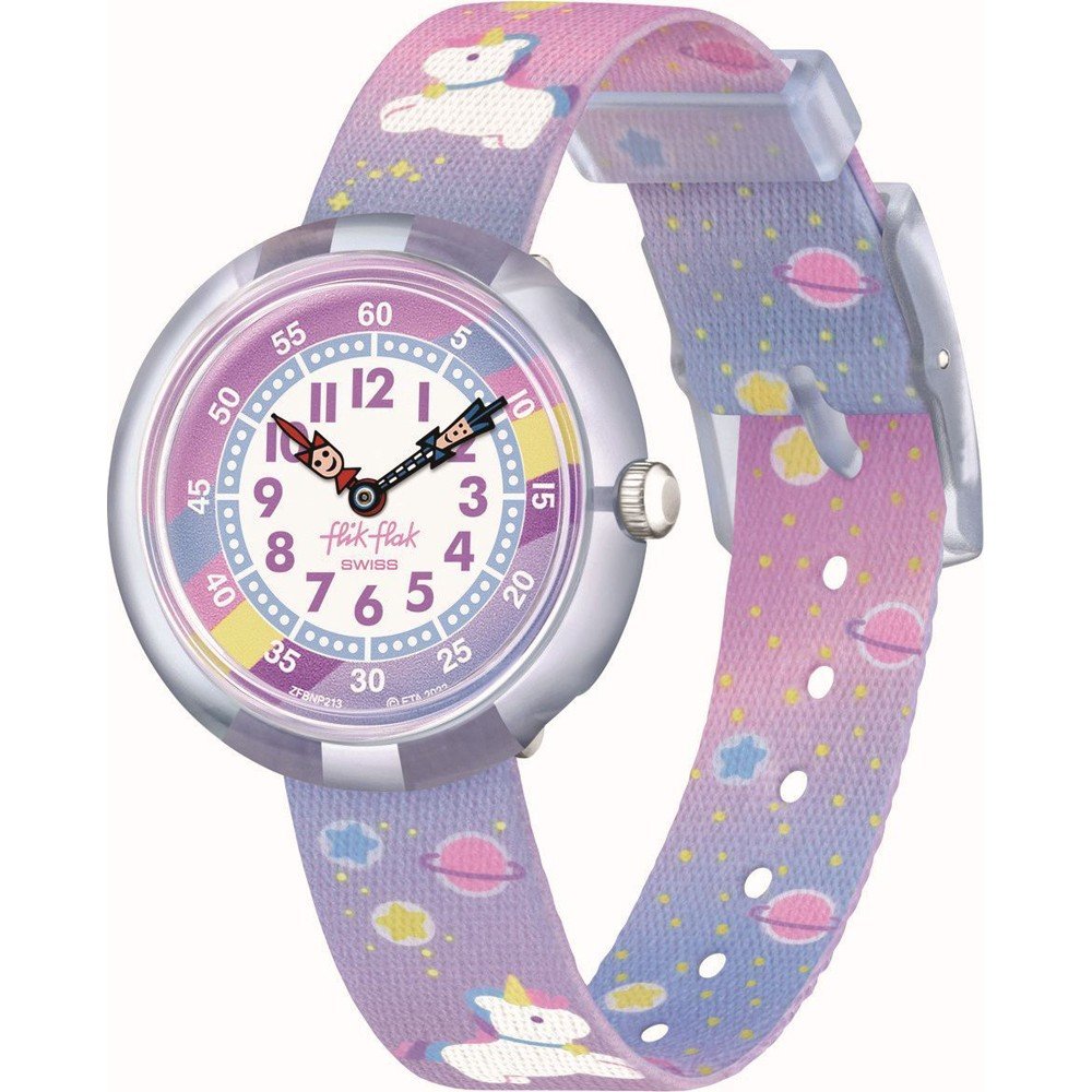 Flik Flak 3+ Story Time FBNP213 Cuddly Unicorn Horloge