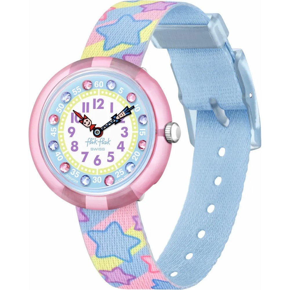 Flik Flak 3+ Story Time FBNP215 Star Party Horloge