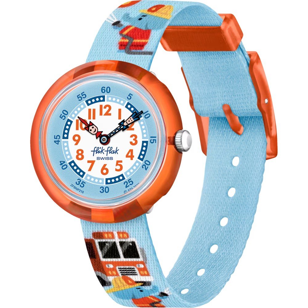 Flik Flak 3+ Story Time FBNP218 Fire Stopper Horloge