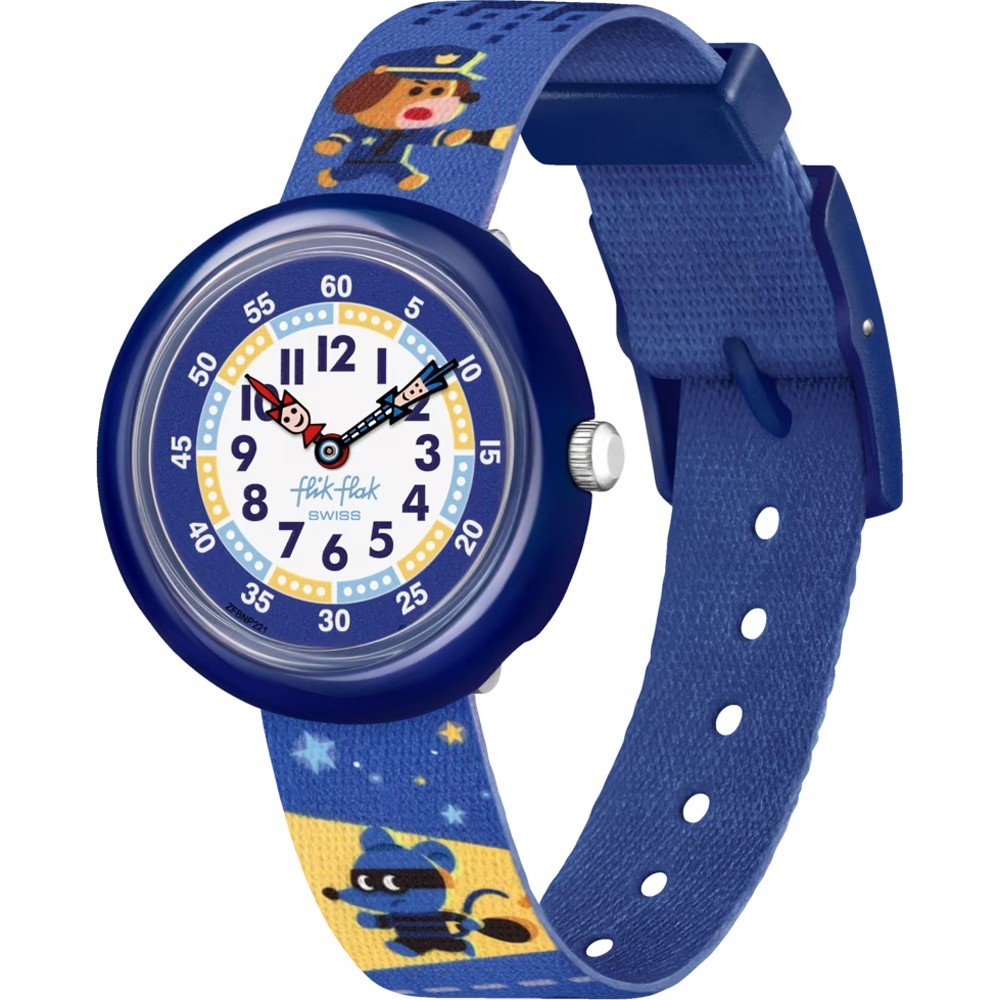 Flik Flak 3+ Story Time FBNP221 Paws Up Horloge