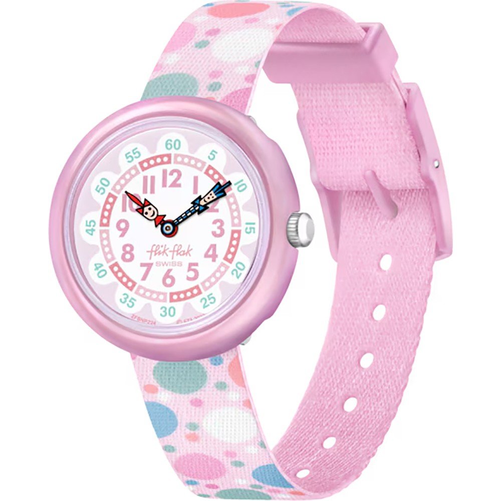 Flik Flak 3+ Story Time FBNP224 Flying Bubbles Horloge