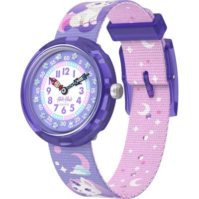 Flik Flak 3+ Story Time FBNP233 Cosmicat Horloge