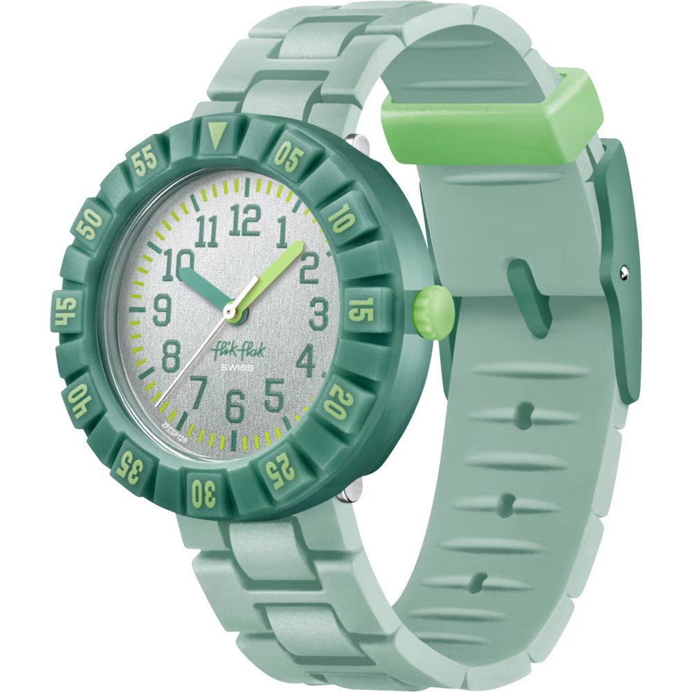 Flik Flak 5+ Power Time FCSP129 Greenology Horloge