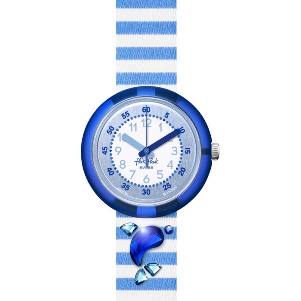 Flik Flak 5+ Power Time FPNP147 Shining Dolphin Horloge