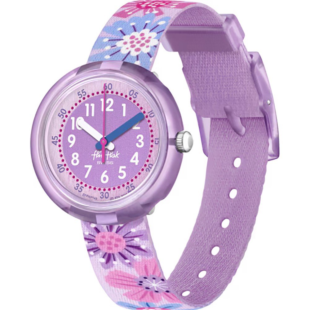 Flik Flak 5+ Power Time FPNP149 Flower Chaos Horloge