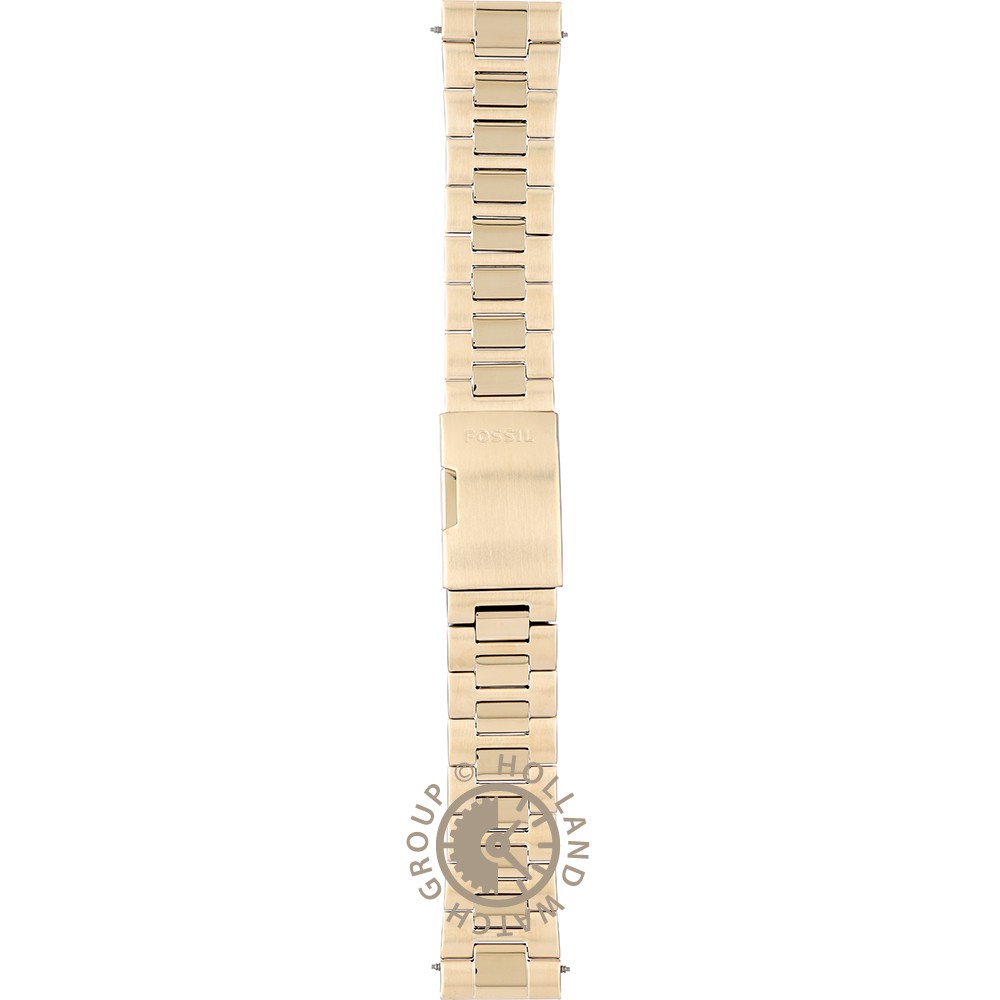 Fossil Straps ABQ2573 BQ2573 Inscription Horlogeband