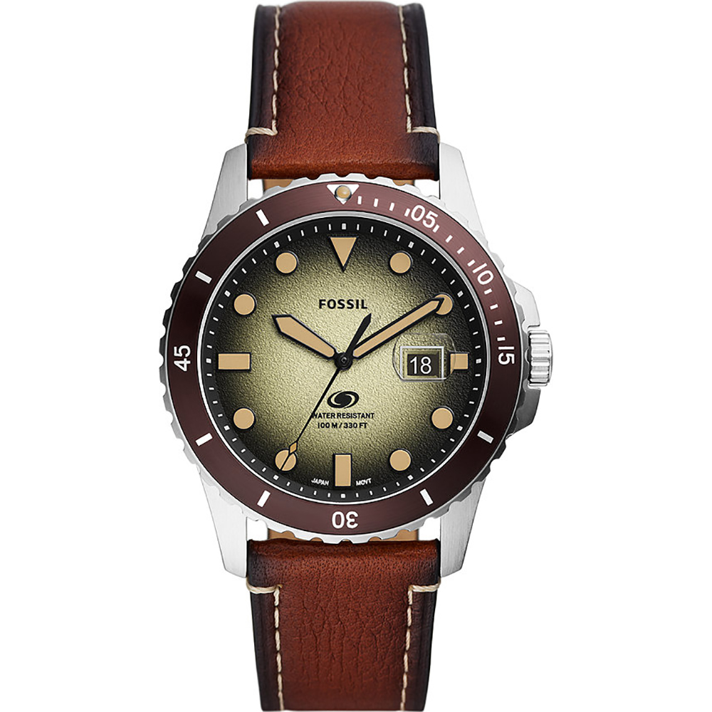 uitslag kussen Aanpassen Fossil FS5961 Blue Horloge • EAN: 4064092173253 • Horloge.nl