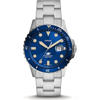 Fossil watch sale blue strap