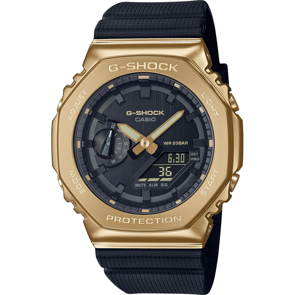 impuls hersenen Smederij G-Shock Classic Style GM-2100G-1A9ER horloge • EAN: 4549526327179 •  Horloge.nl