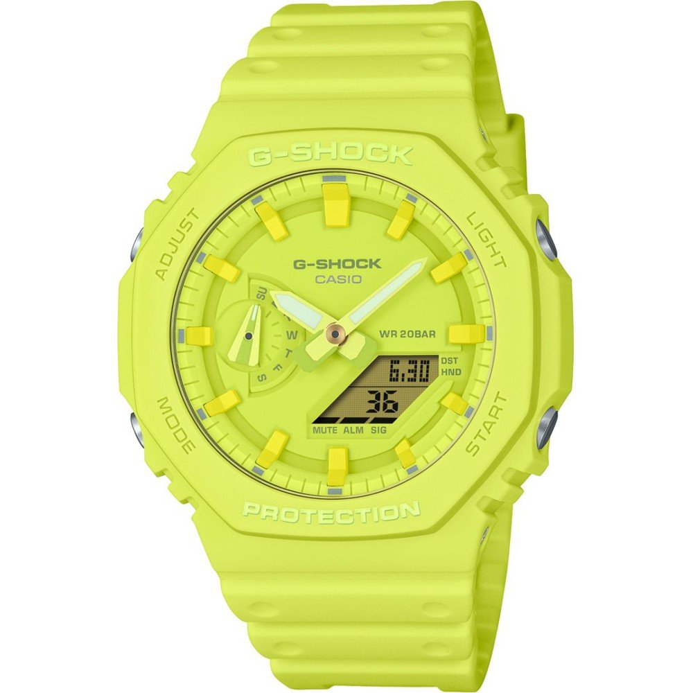 G-Shock Classic Style GA-2100-9A9ER Youth Horloge